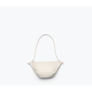 NEW FREDA SALVADOR women's elodie crescent bag in bone nappa